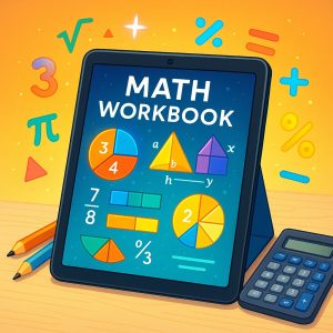 Interactive Math Workbook Bundle (Grades 3–8)