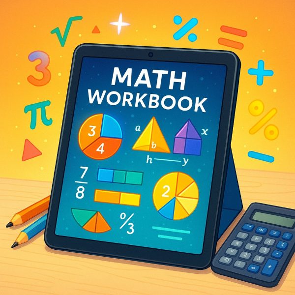 Interactive Math Workbook Bundle (Grades 3–8)